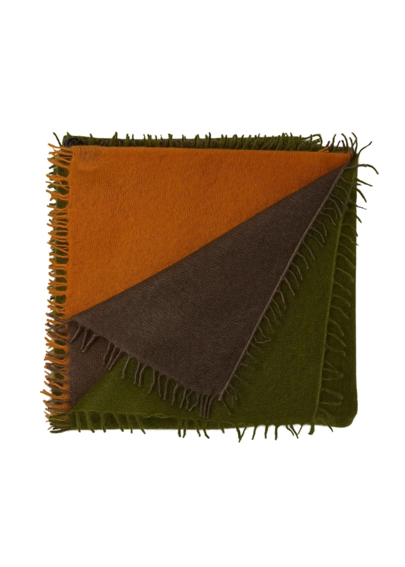 Bajra Luxo Sparge Gradual Vertical Shading Stole - Vermillion