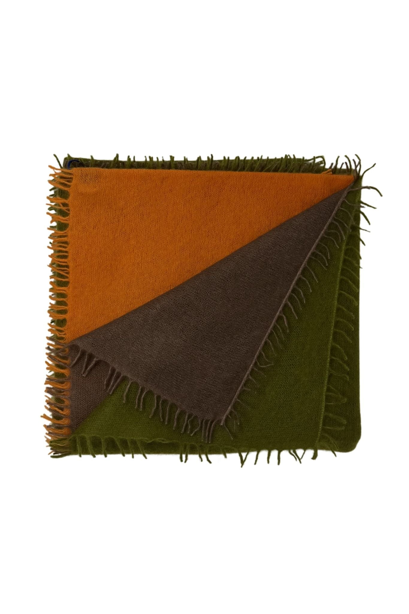 Bajra Luxo Sparge Gradual Vertical Shading Stole - Vermillion