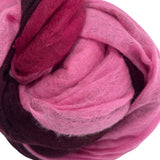 Bajra Ombre Light Webby Cashmere Scarf - Vermillion