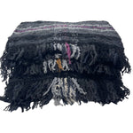 Bajra Plaid Boucle Muffler - Vermillion