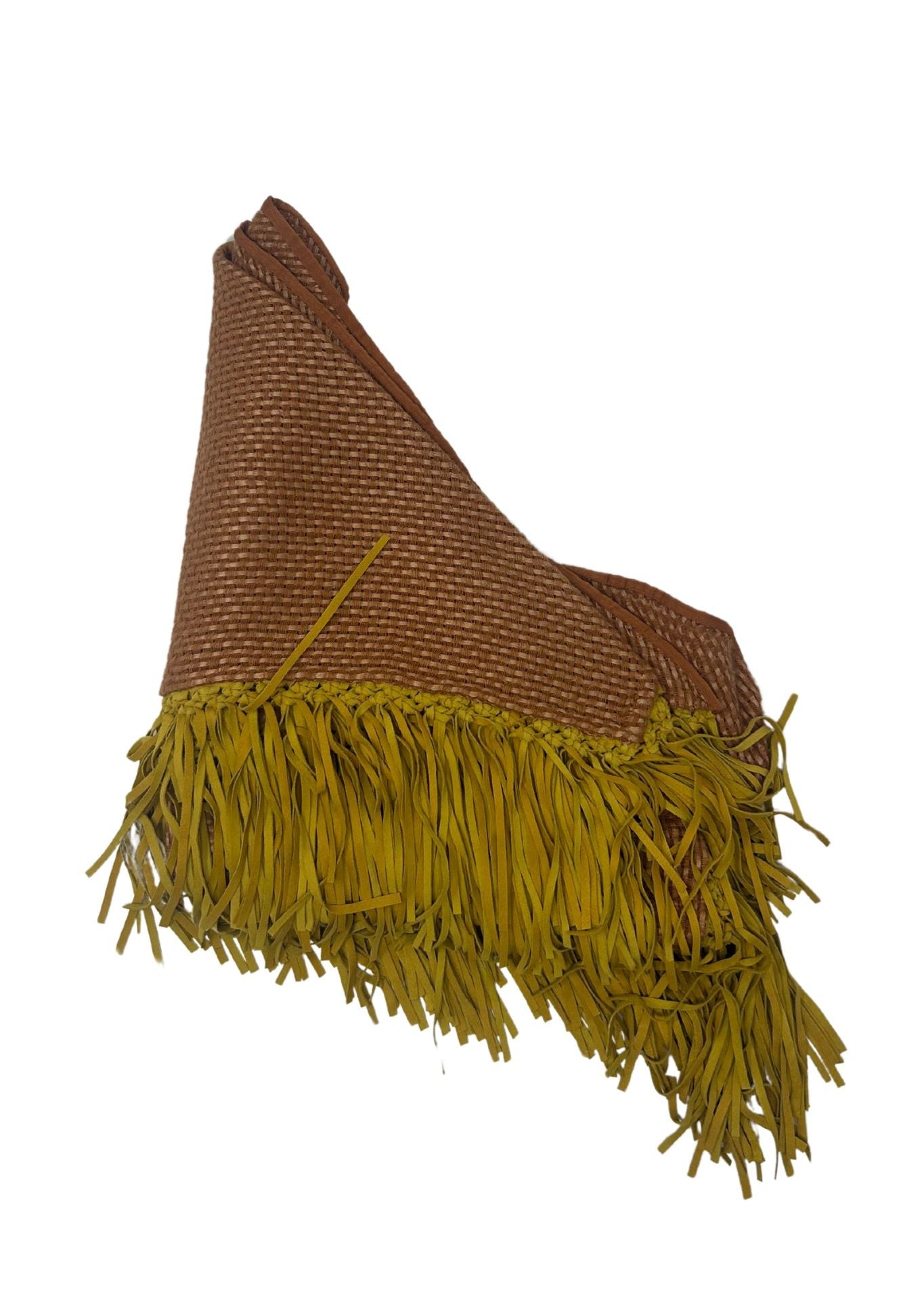 Bajra Tiny Basket Weave Scarf Sensei 186507 - 4585 - Vermillion