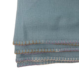 Bajra Ultra Cashmere Multi - Stitch Stole - Vermillion