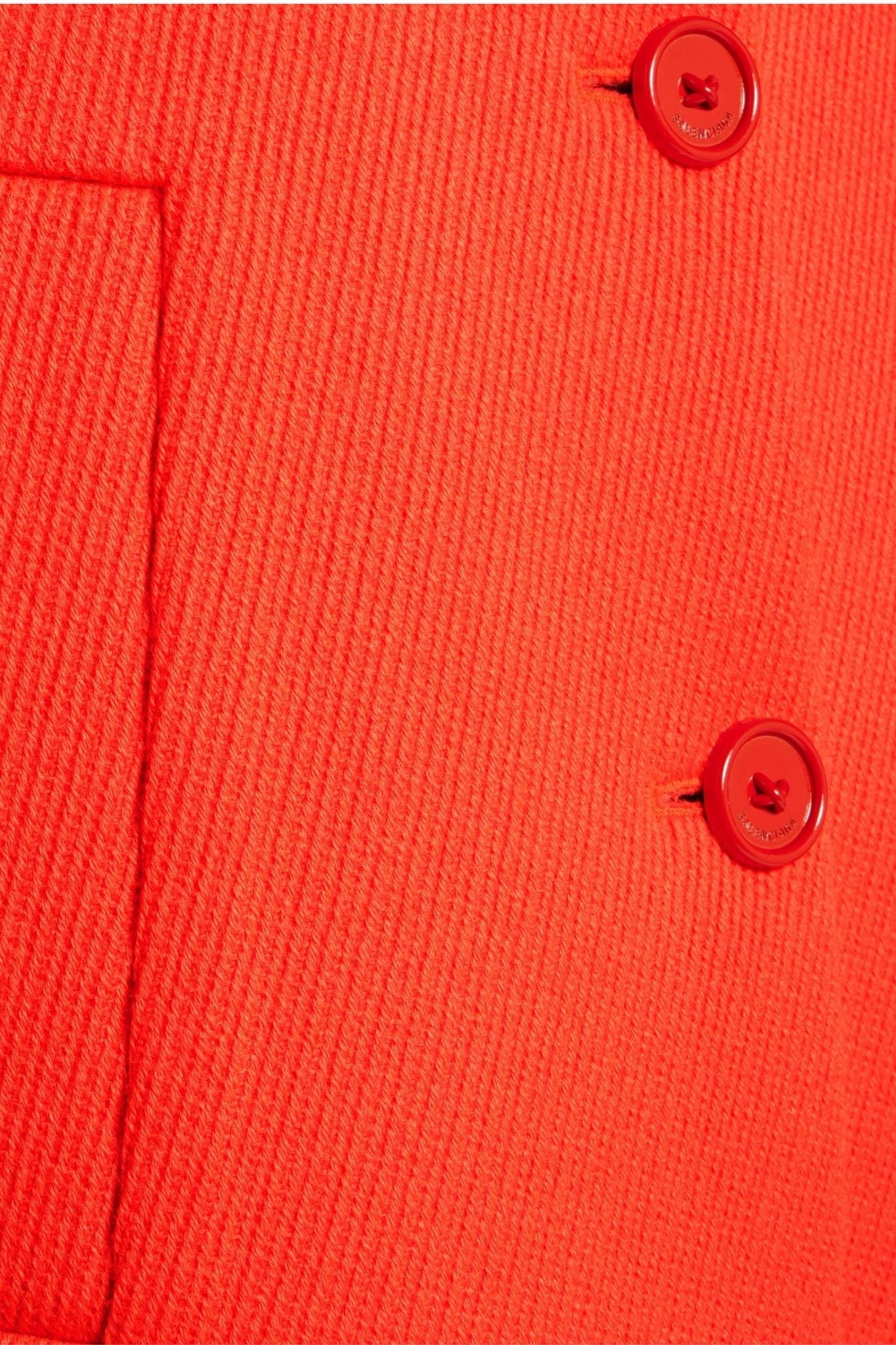 Balenciaga Cape Coat - Vermillion