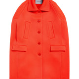Balenciaga Cape Coat - Vermillion