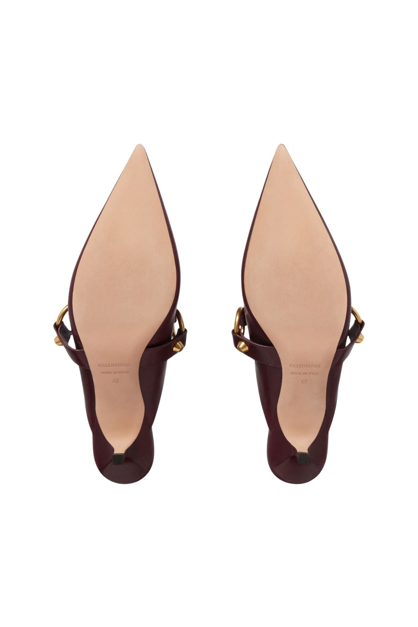Balenciaga City Mule - Vermillion