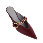 Balenciaga City Mule - Vermillion