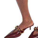 Balenciaga City Mule - Vermillion