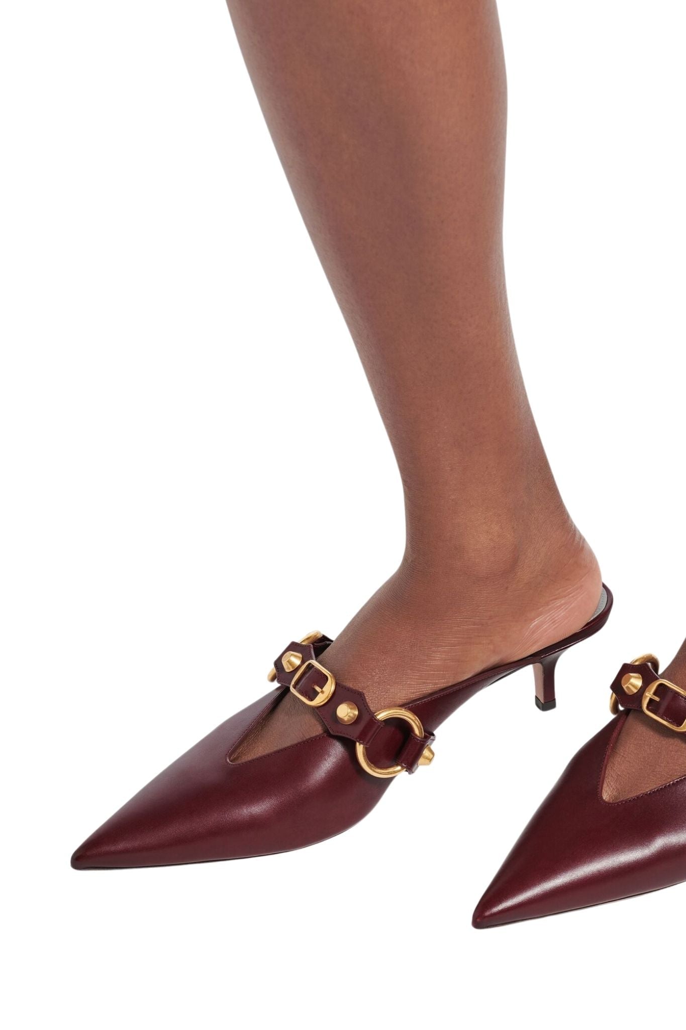 Balenciaga City Mule - Vermillion