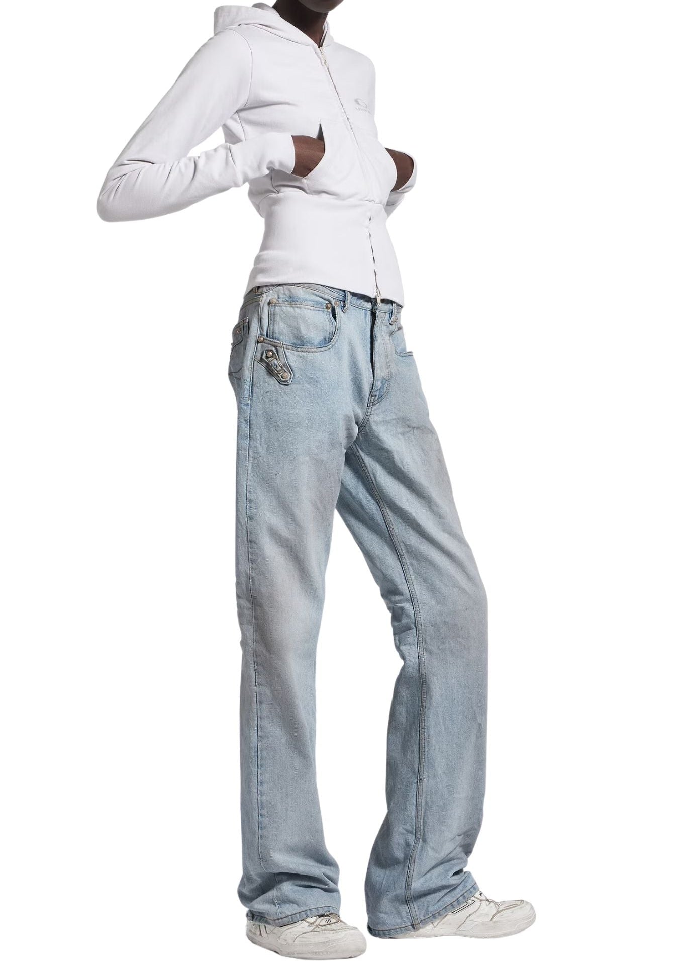 Balenciaga City Straight Pants - Vermillion