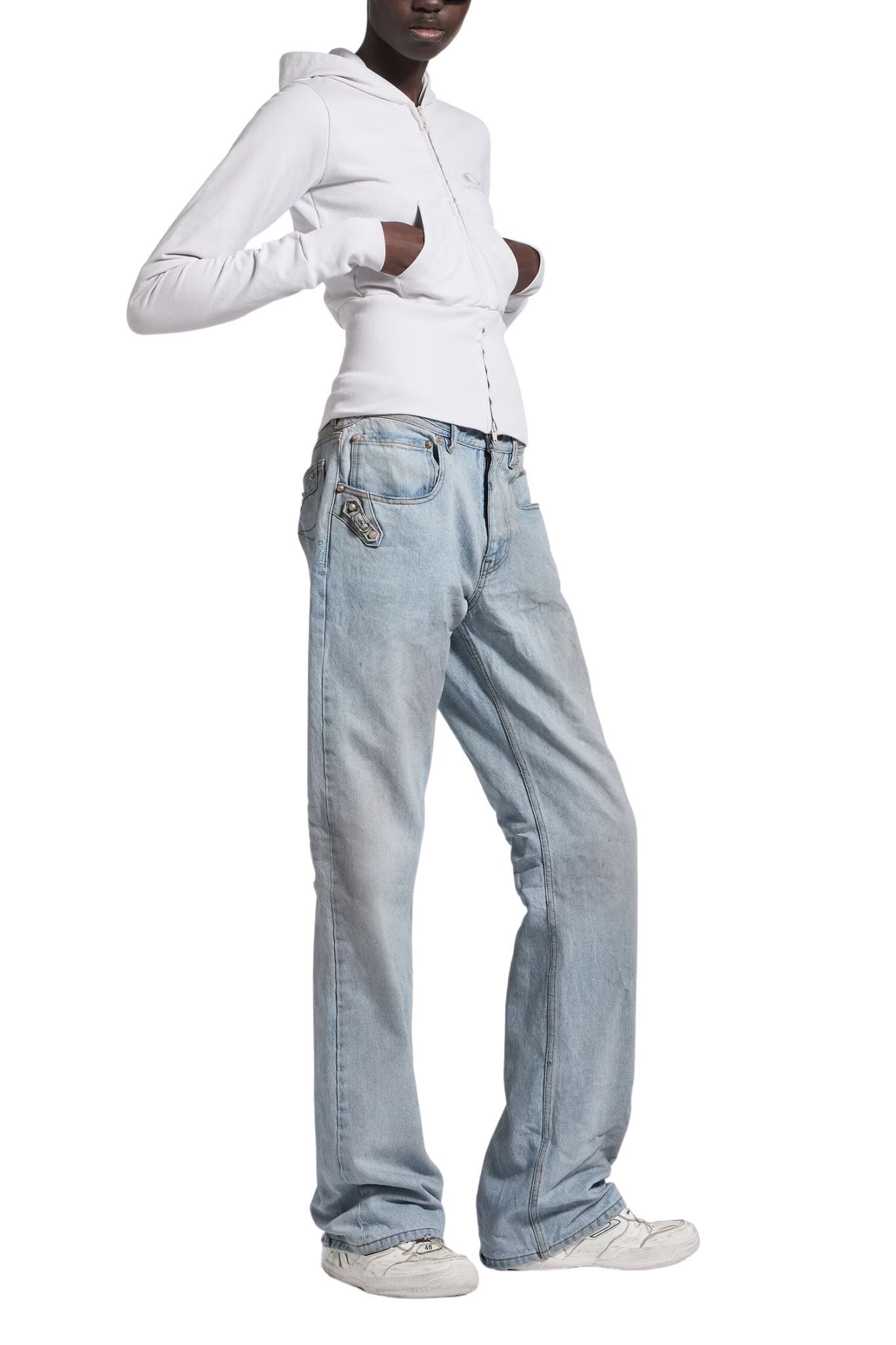 Balenciaga City Straight Pants - Vermillion