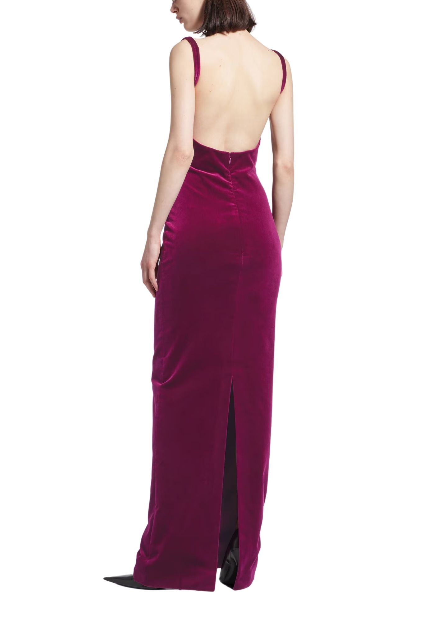 Balenciaga Fitted Gown - Vermillion