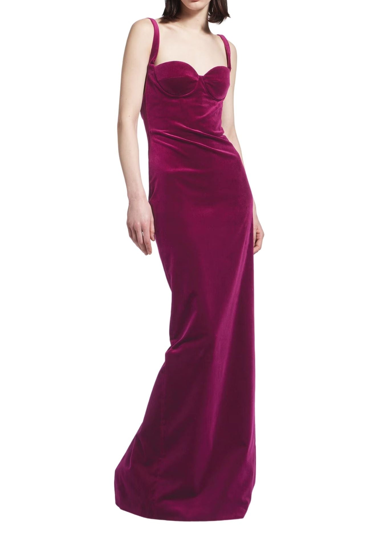 Balenciaga Fitted Gown - Vermillion