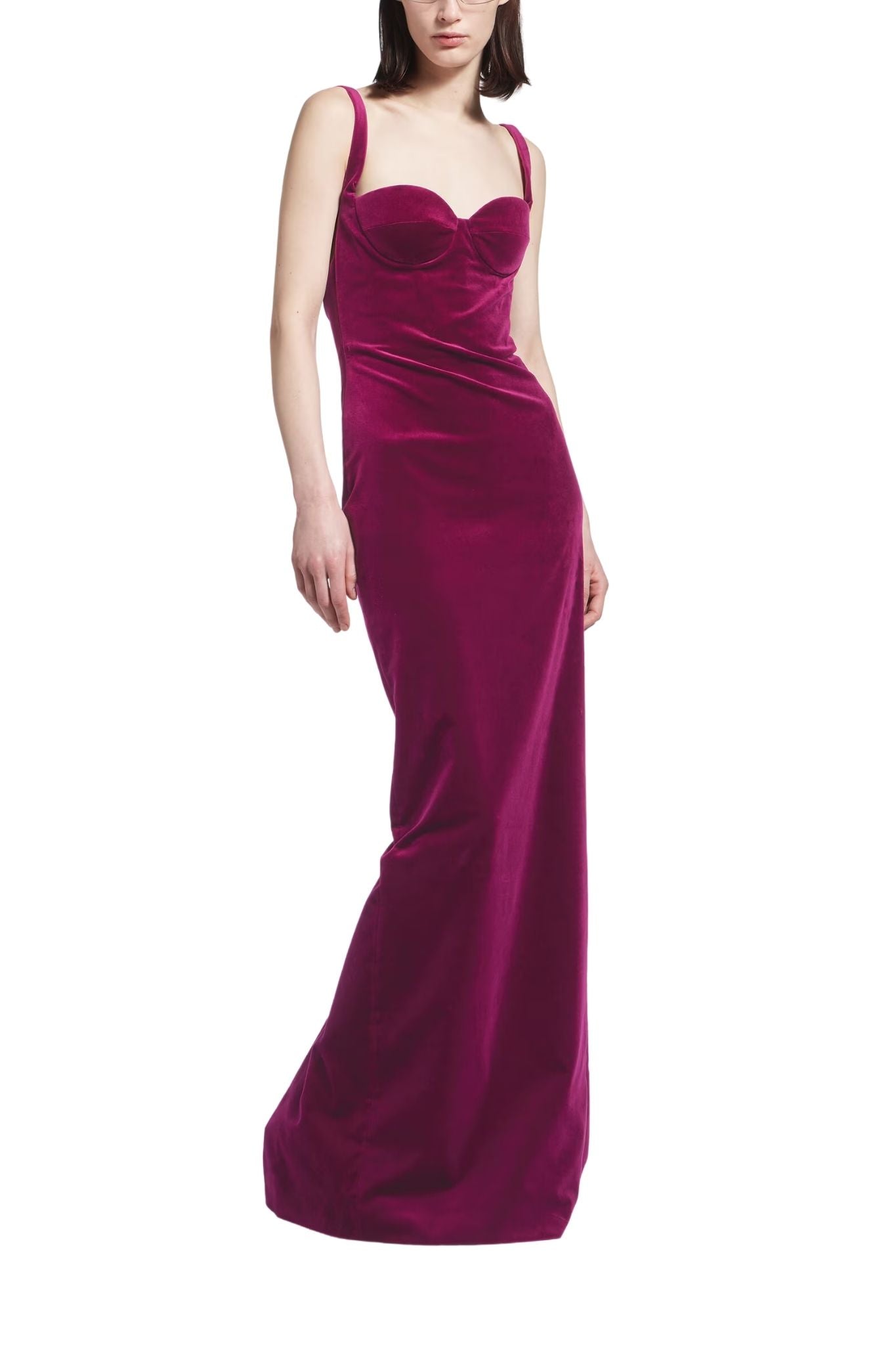 Balenciaga Fitted Gown - Vermillion