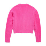 Balenciaga Fluffy Cardigan - Vermillion
