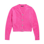 Balenciaga Fluffy Cardigan - Vermillion