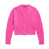 Balenciaga Fluffy Cardigan - Vermillion