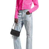 Balenciaga Fluffy Cardigan - Vermillion