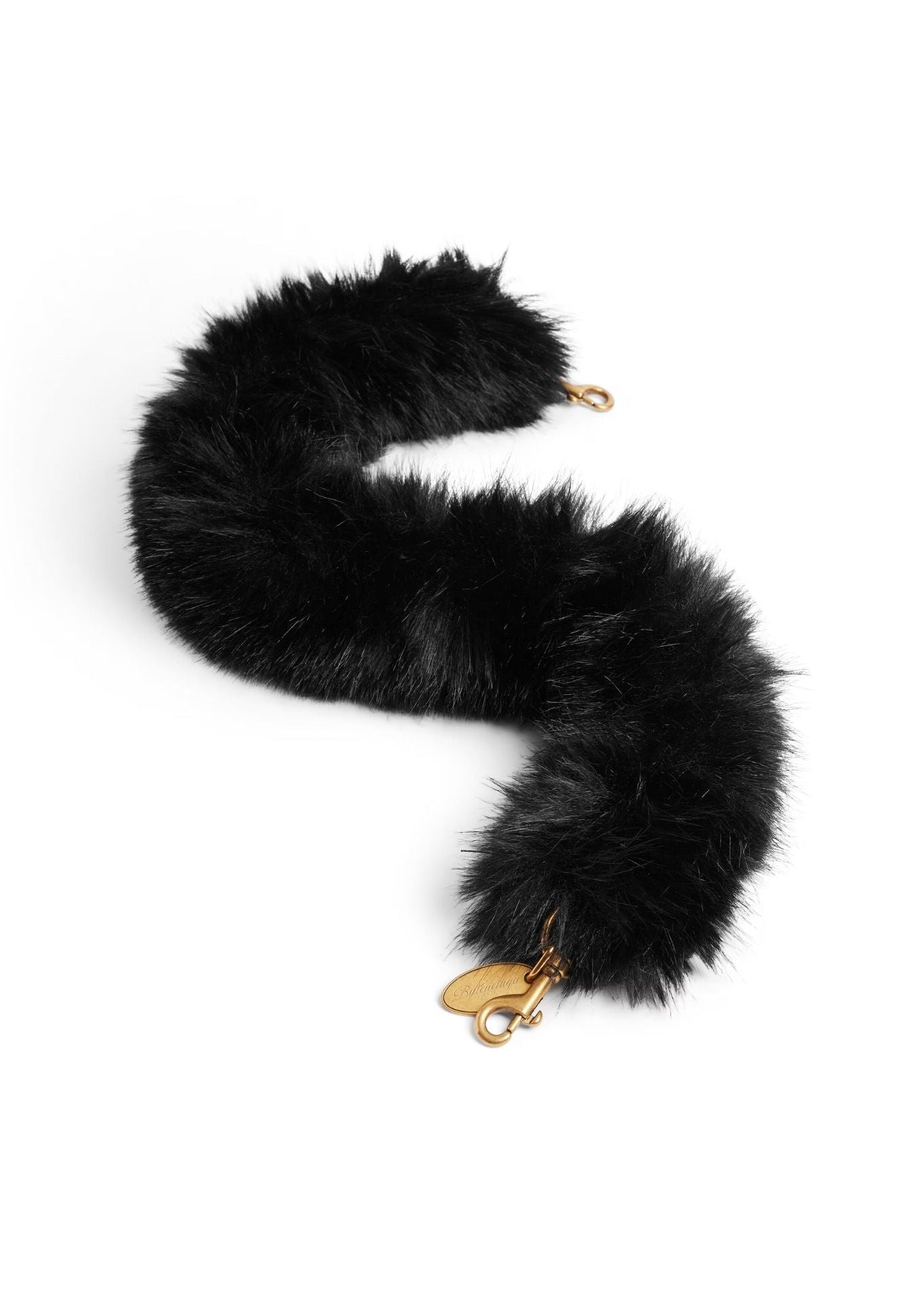 Balenciaga Fur Strap - Vermillion