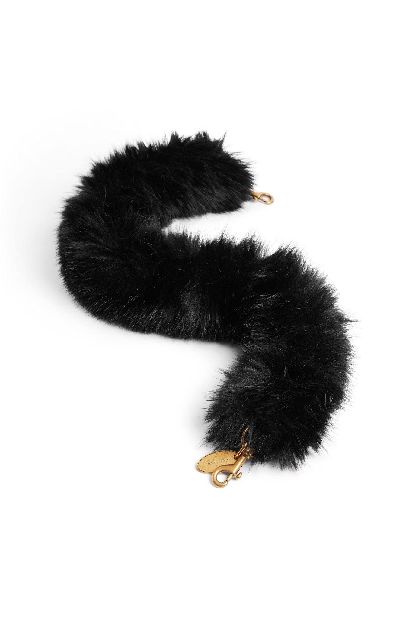 Balenciaga Fur Strap - Vermillion