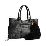 Balenciaga Keyring Fur Tail - Vermillion