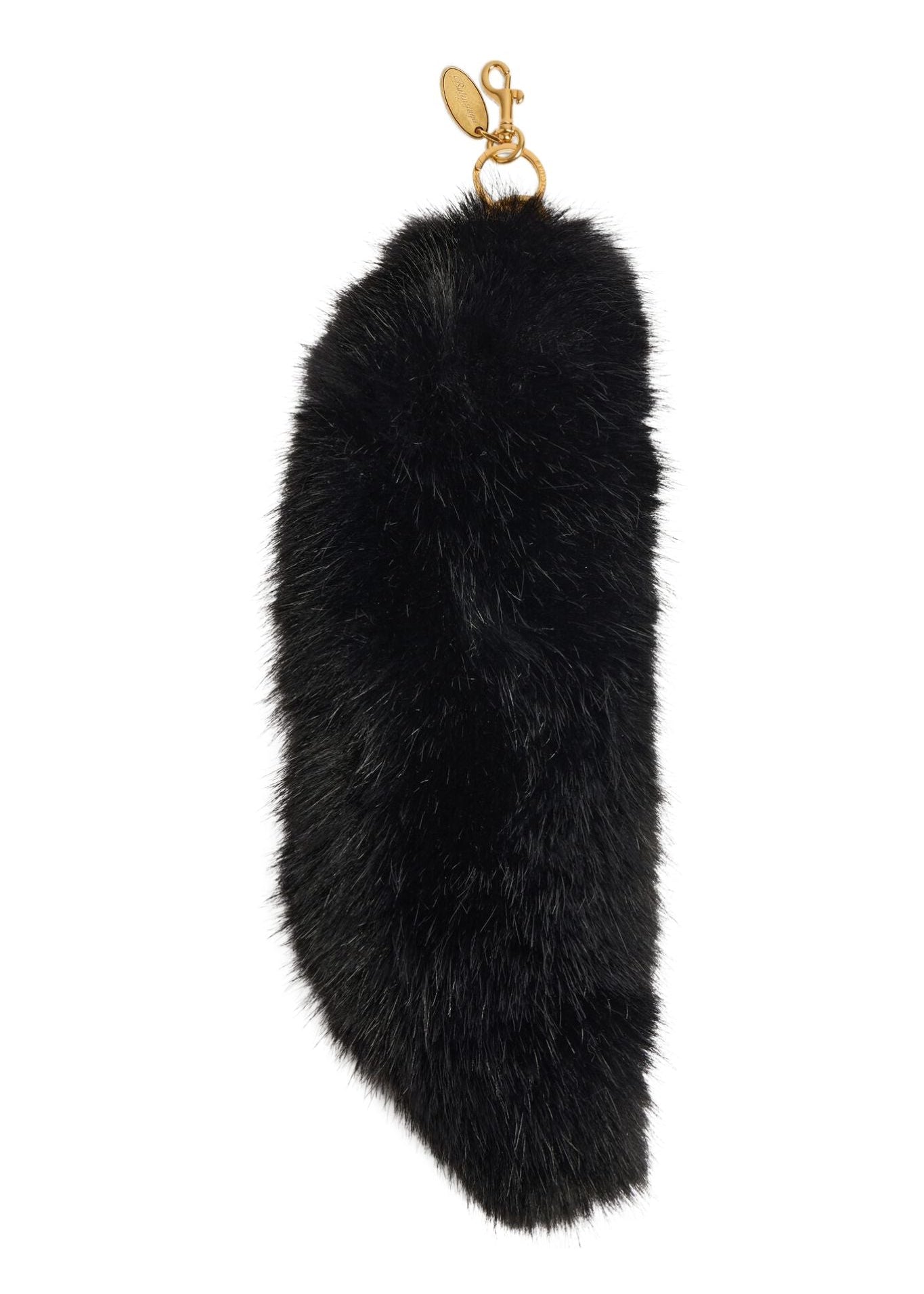 Balenciaga Keyring Fur Tail - Vermillion