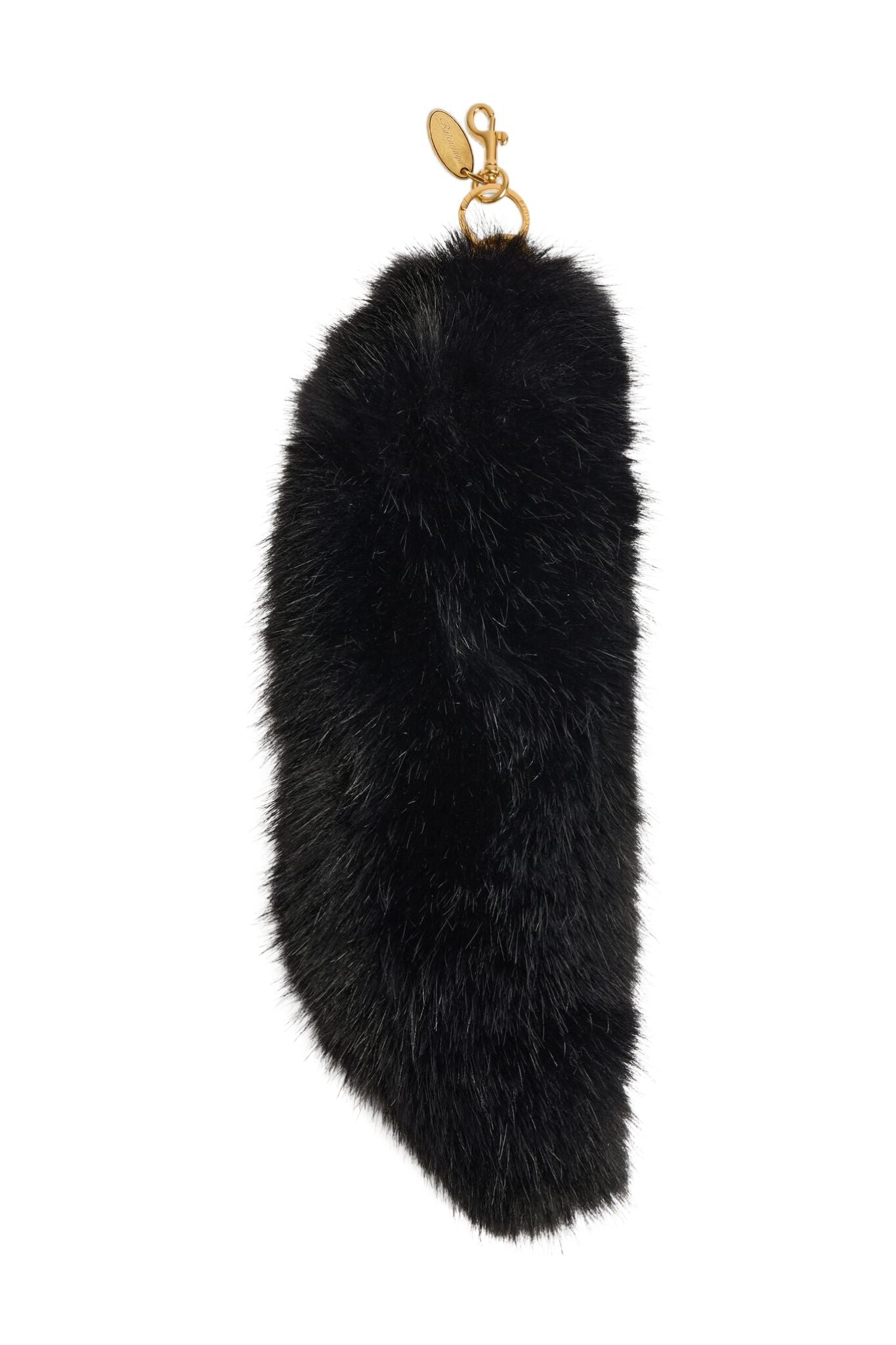 Balenciaga Keyring Fur Tail - Vermillion