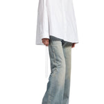 Balenciaga Lace - up Shirt - Vermillion