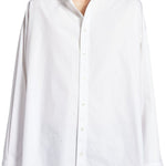 Balenciaga Lace - up Shirt - Vermillion