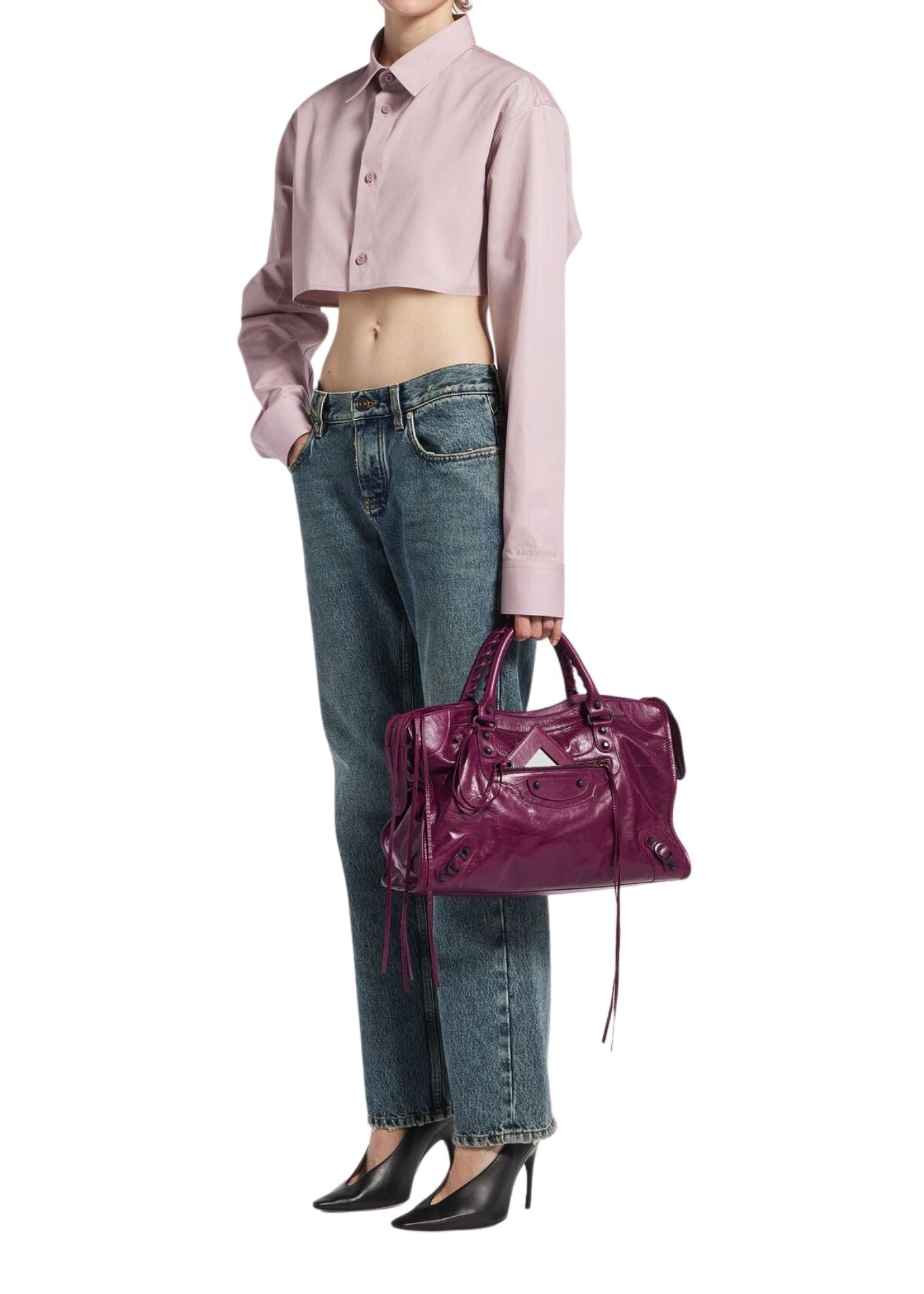 Balenciaga Le City Bag M - Vermillion