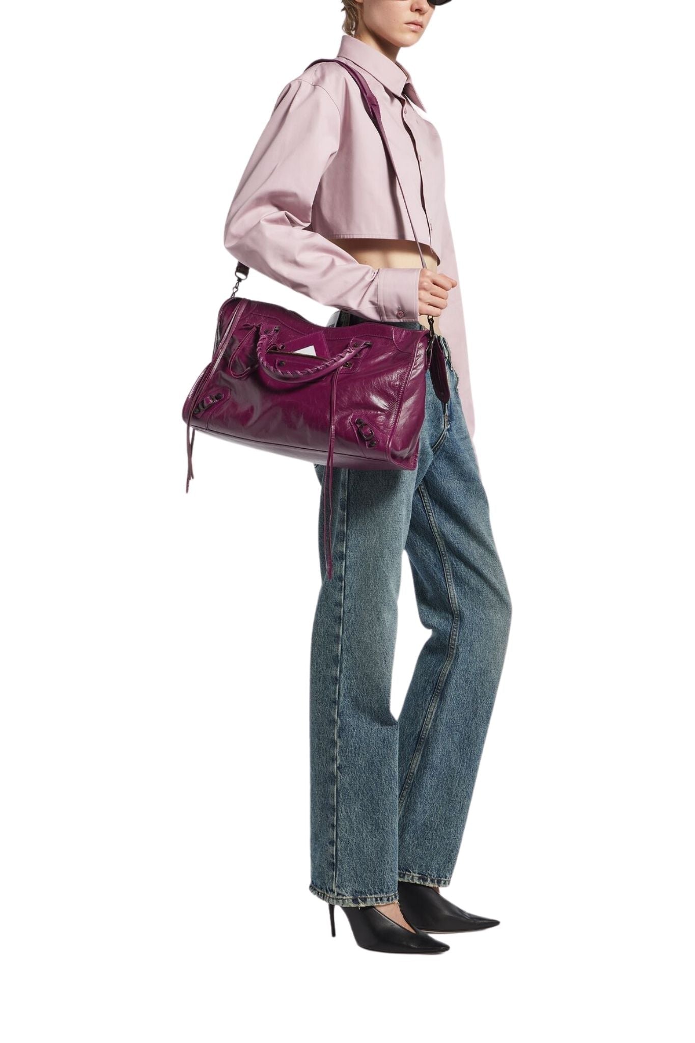 Balenciaga Le City Bag M - Vermillion