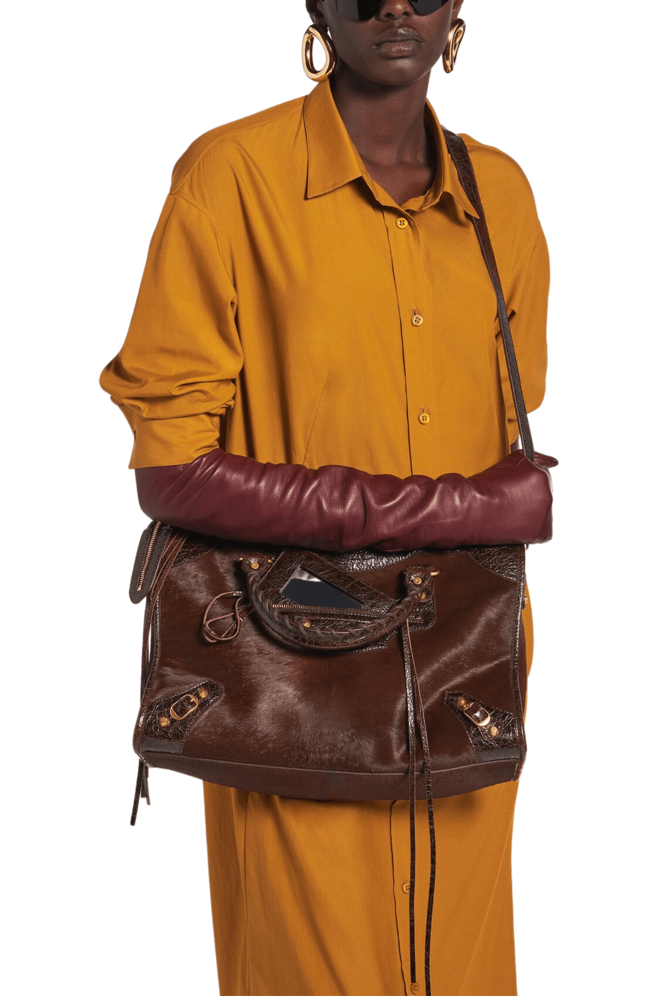 Balenciaga Le City Bag Medium - Vermillion