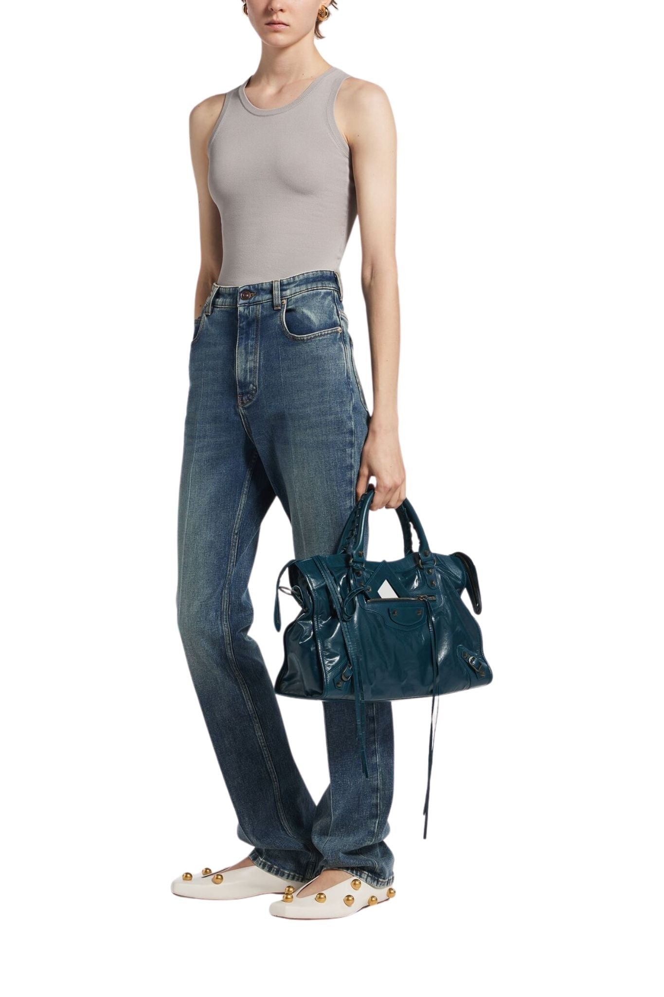 Balenciaga Le City Bag Medium - Vermillion