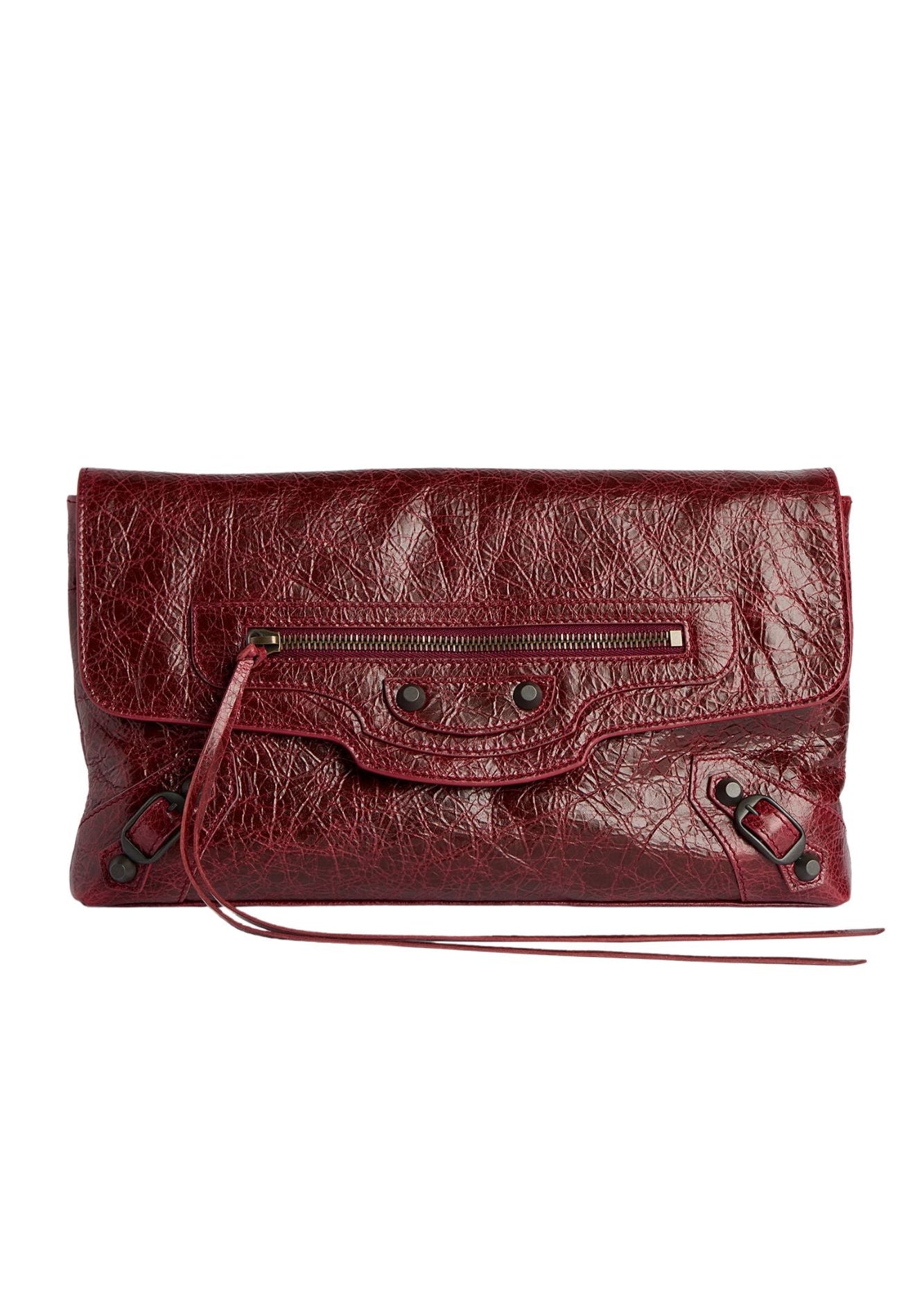 Balenciaga Le City Clutch - Vermillion
