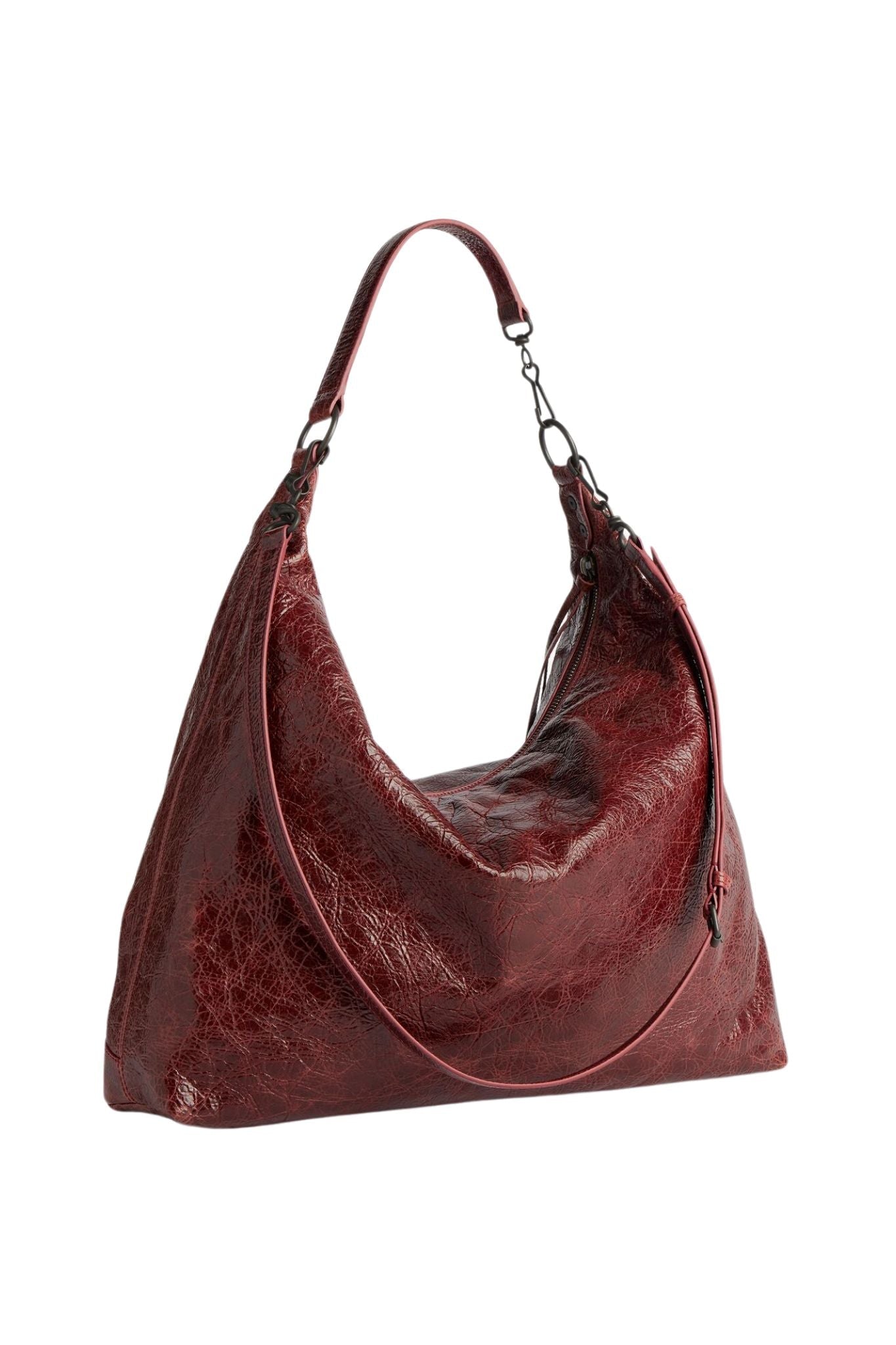 Balenciaga Le City Hobo M - Vermillion
