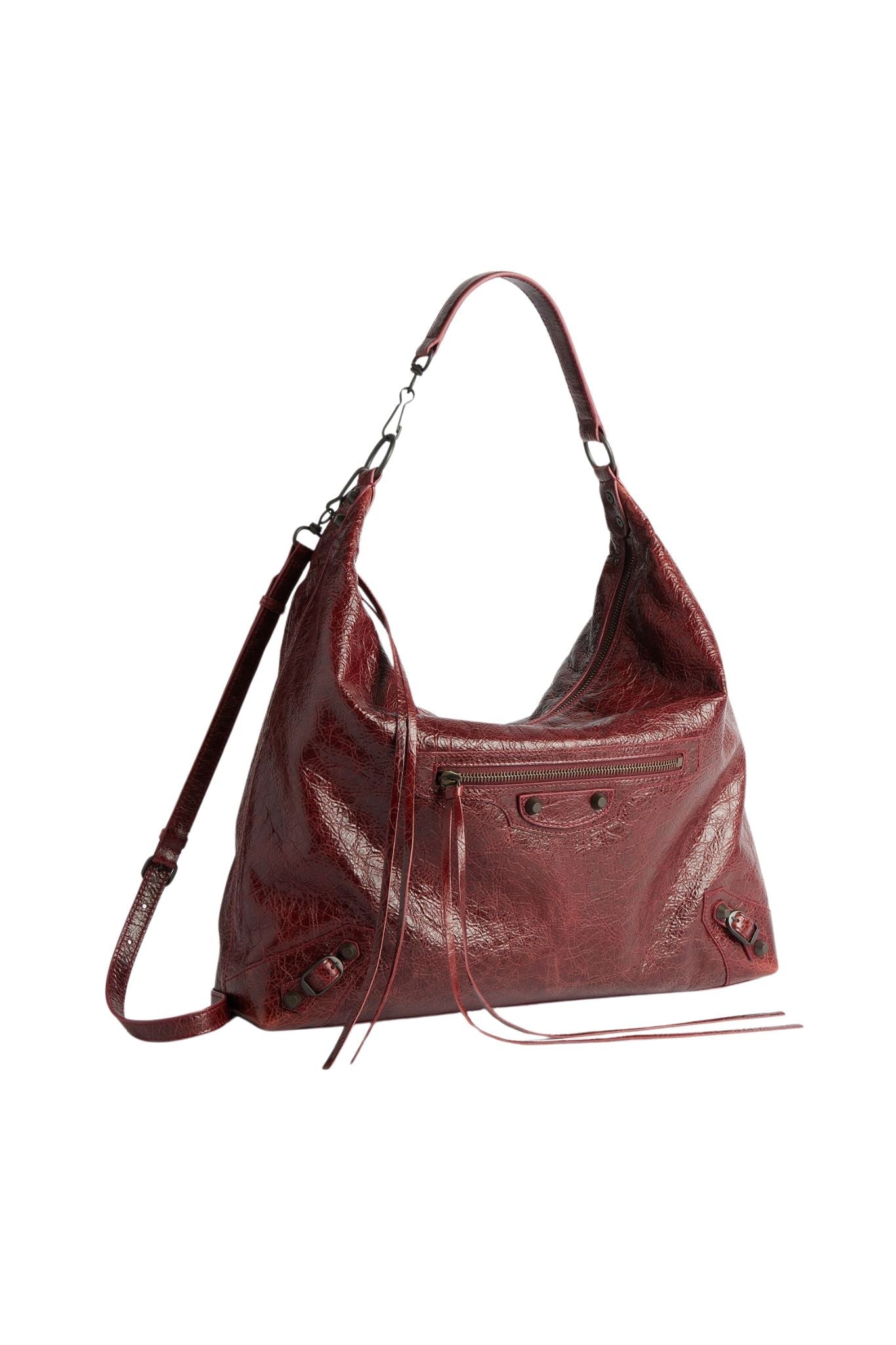 Balenciaga Le City Hobo M - Vermillion