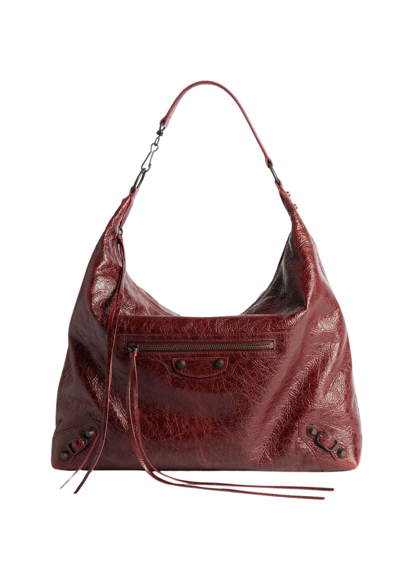 Balenciaga Le City Hobo M - Vermillion