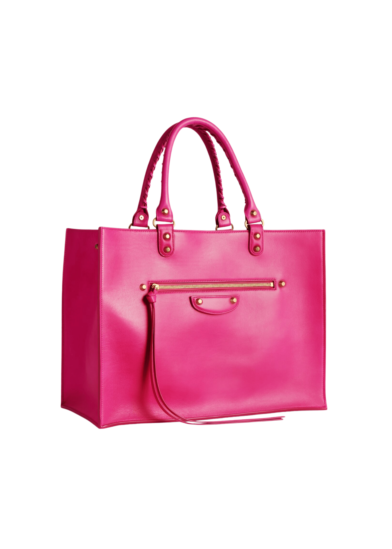 Balenciaga Le City Sleek Tote Bag Large - Vermillion