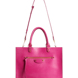 Balenciaga Le City Sleek Tote Bag Large - Vermillion
