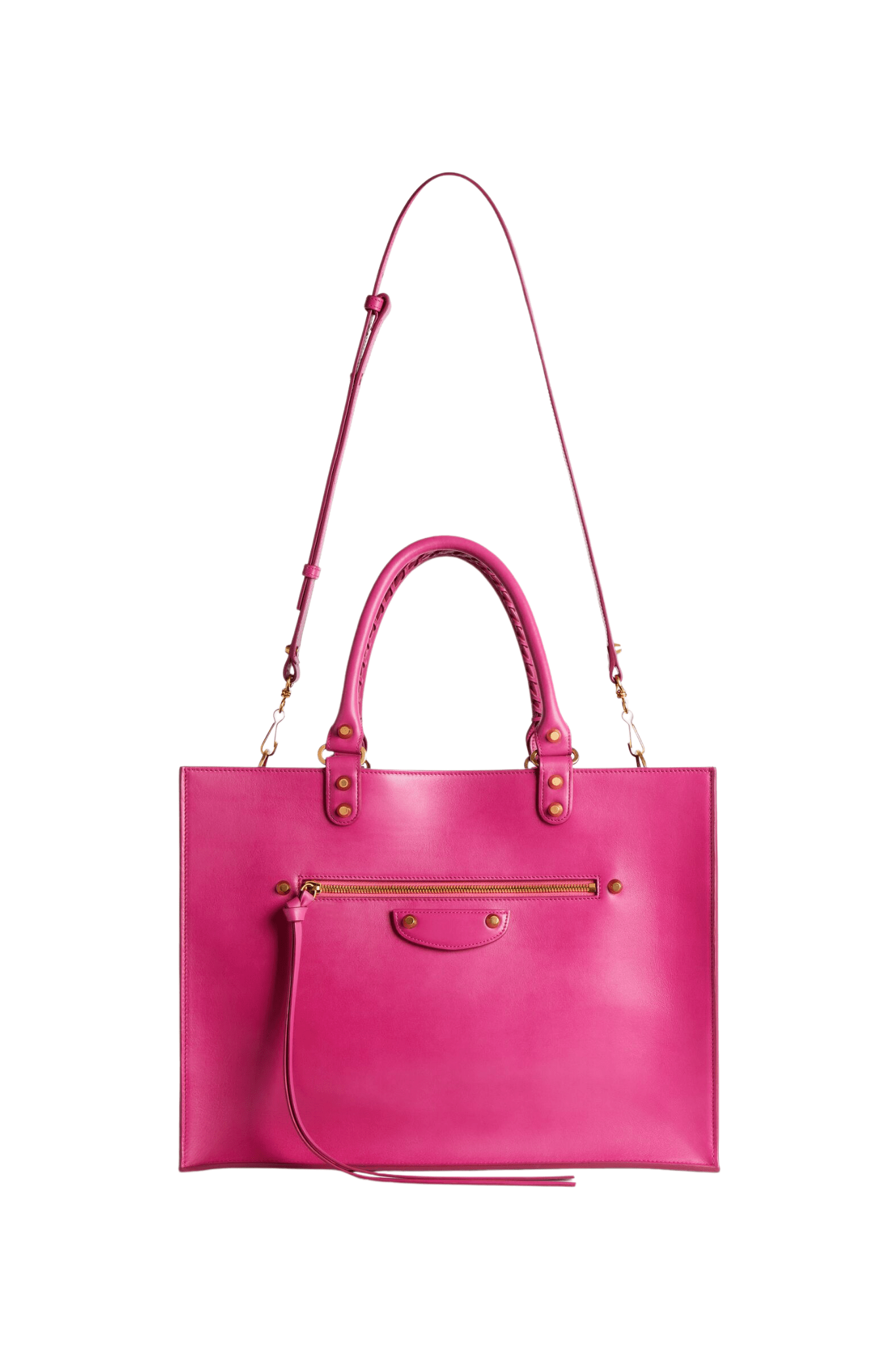 Balenciaga Le City Sleek Tote Bag Large - Vermillion