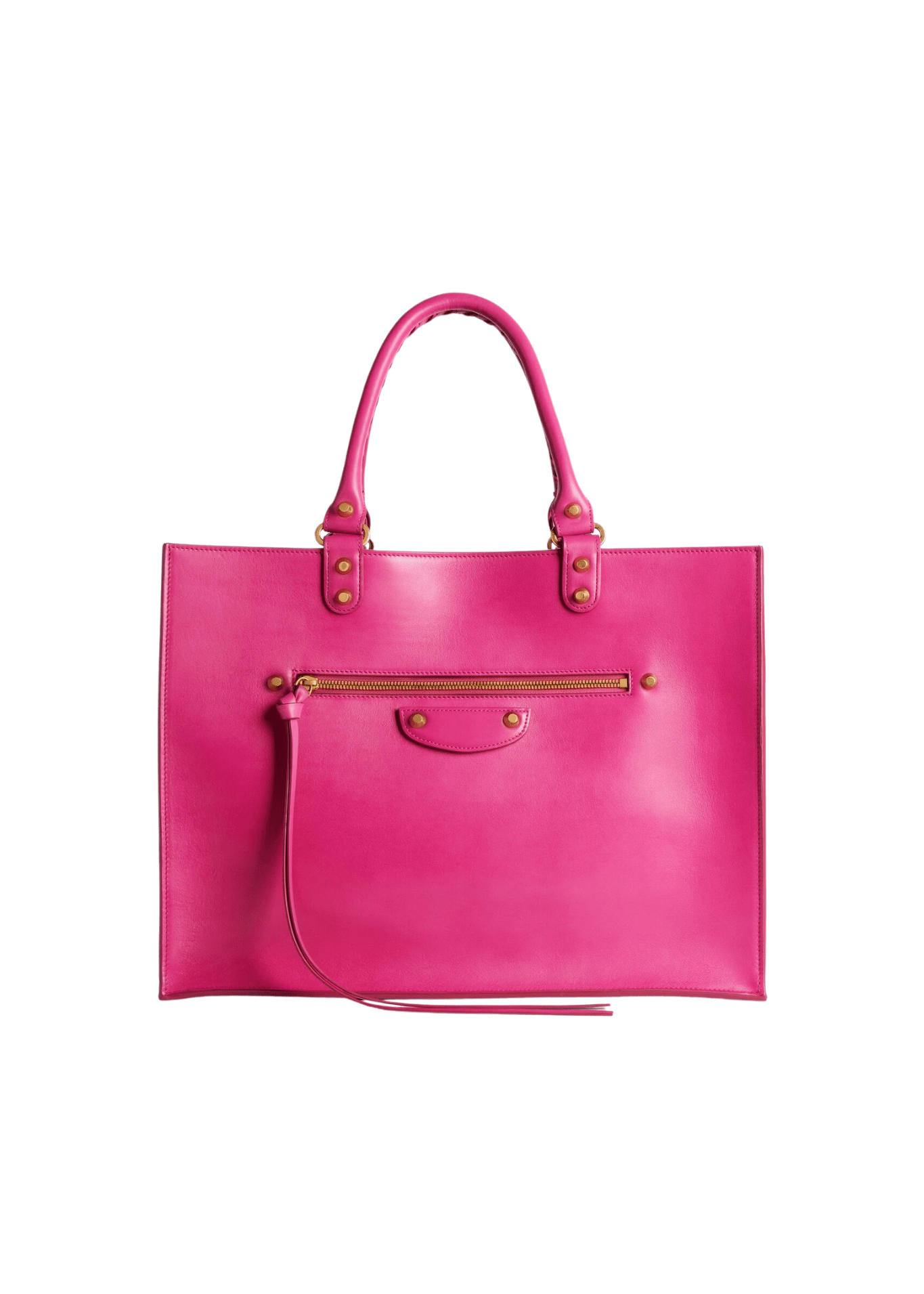 Balenciaga Le City Sleek Tote Bag Large - Vermillion