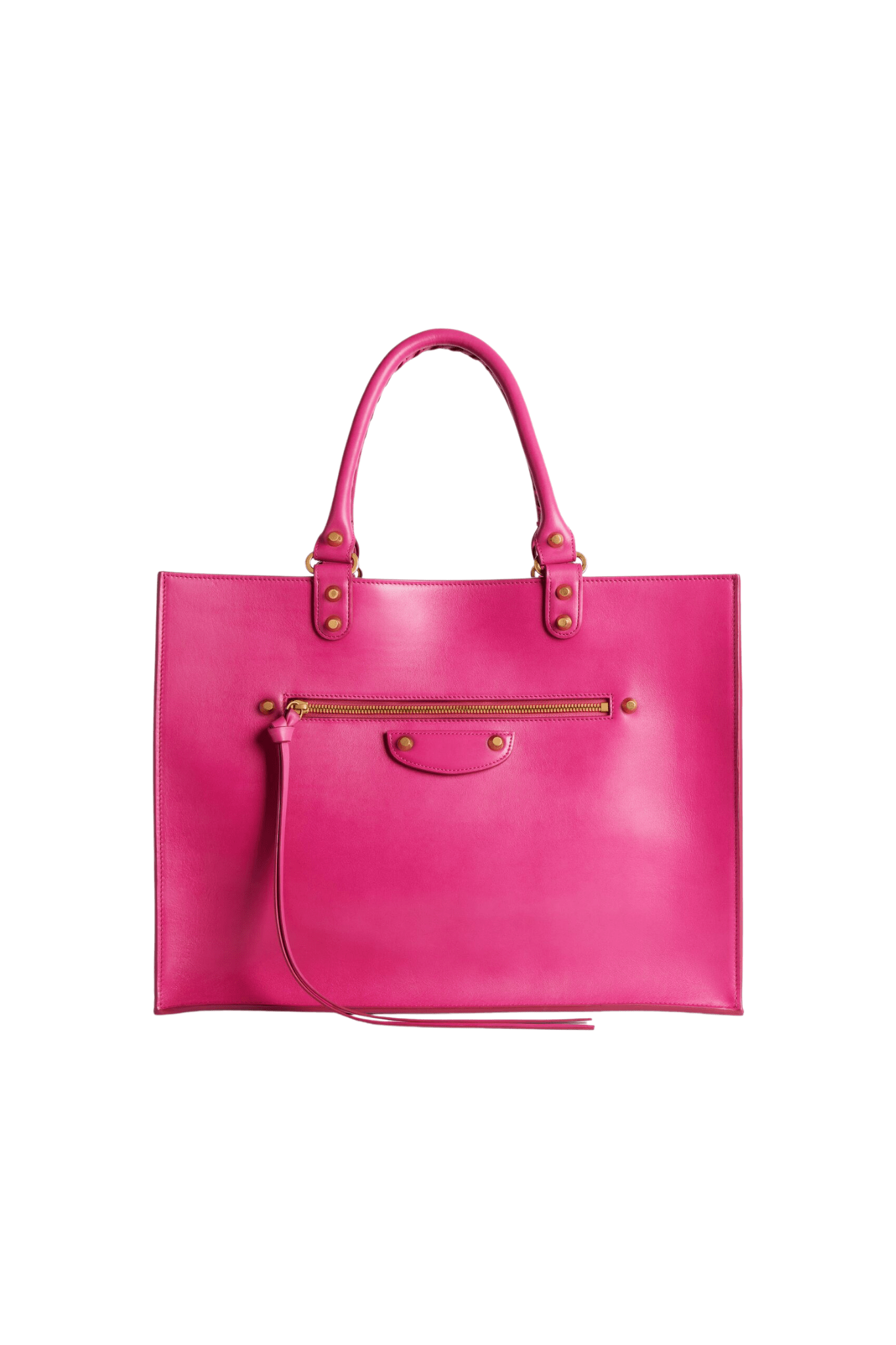 Balenciaga Le City Sleek Tote Bag Large - Vermillion