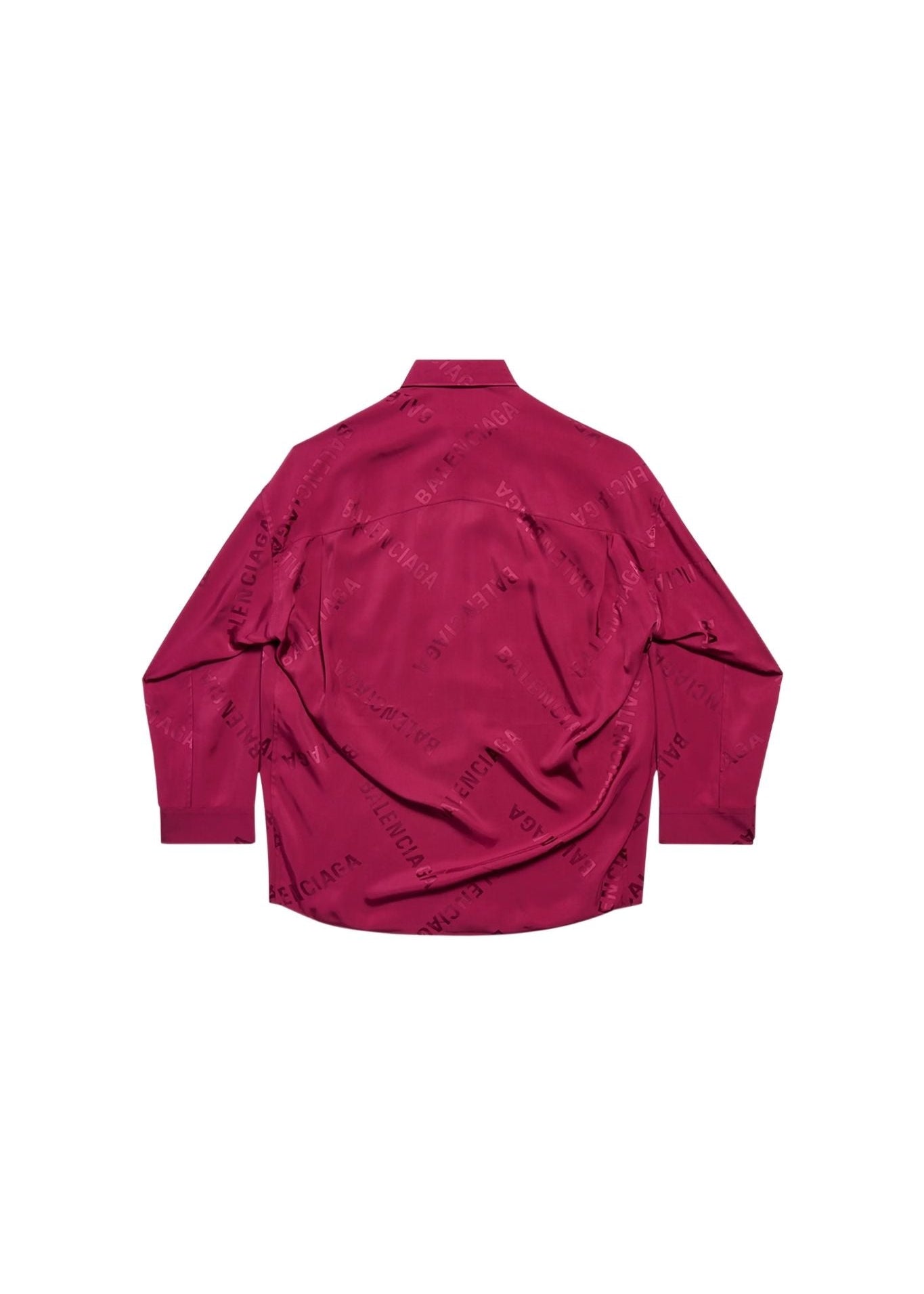 Balenciaga L/S Cocoon Shirt - Vermillion