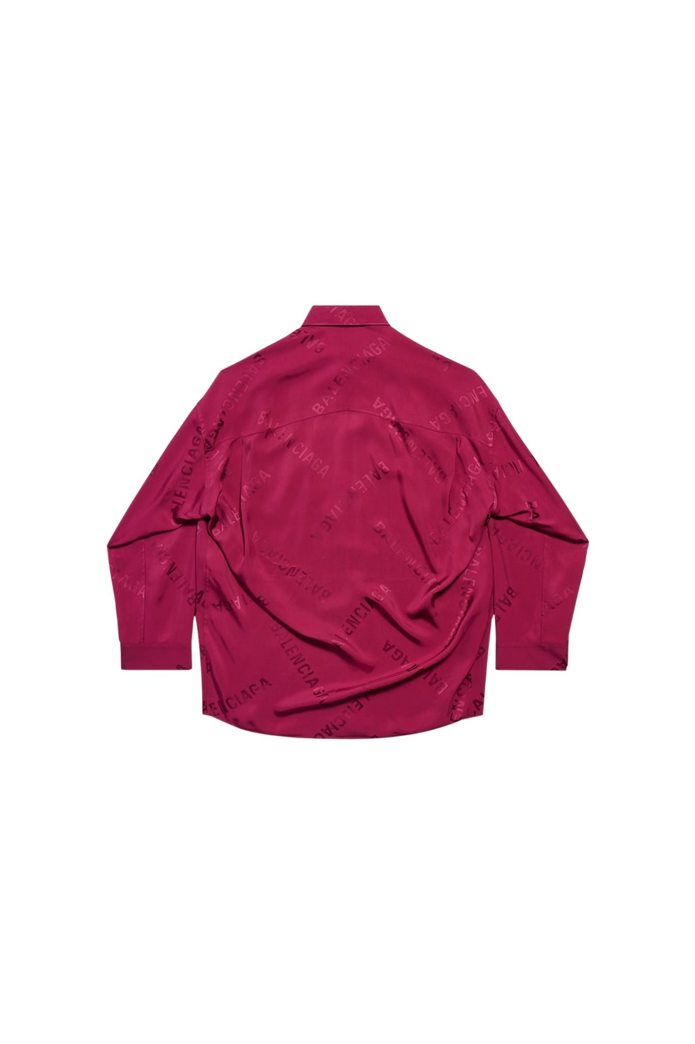 Balenciaga L/S Cocoon Shirt - Vermillion