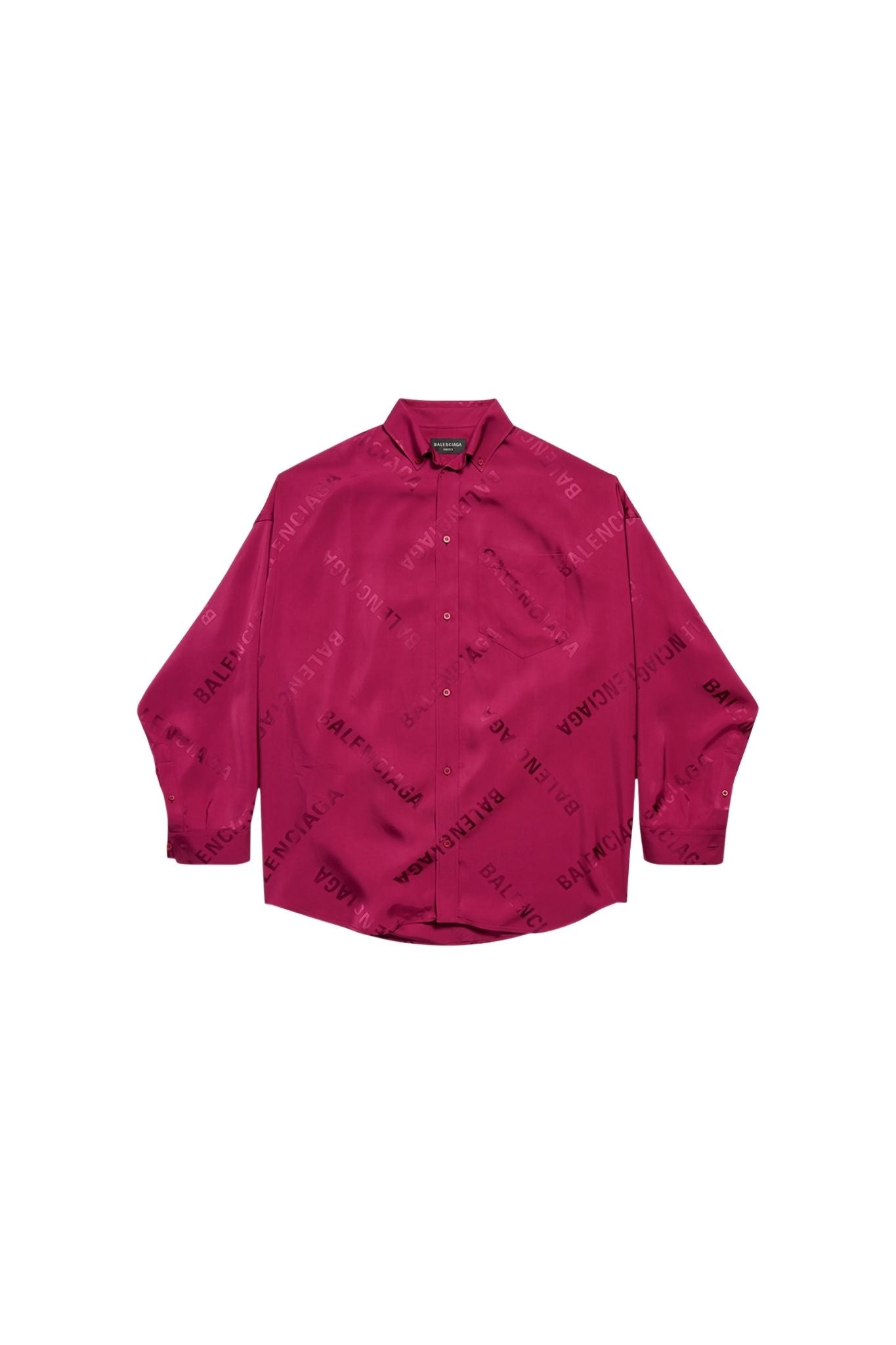 Balenciaga L/S Cocoon Shirt - Vermillion