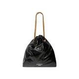 Balenciaga Medium Crush Tote - Vermillion