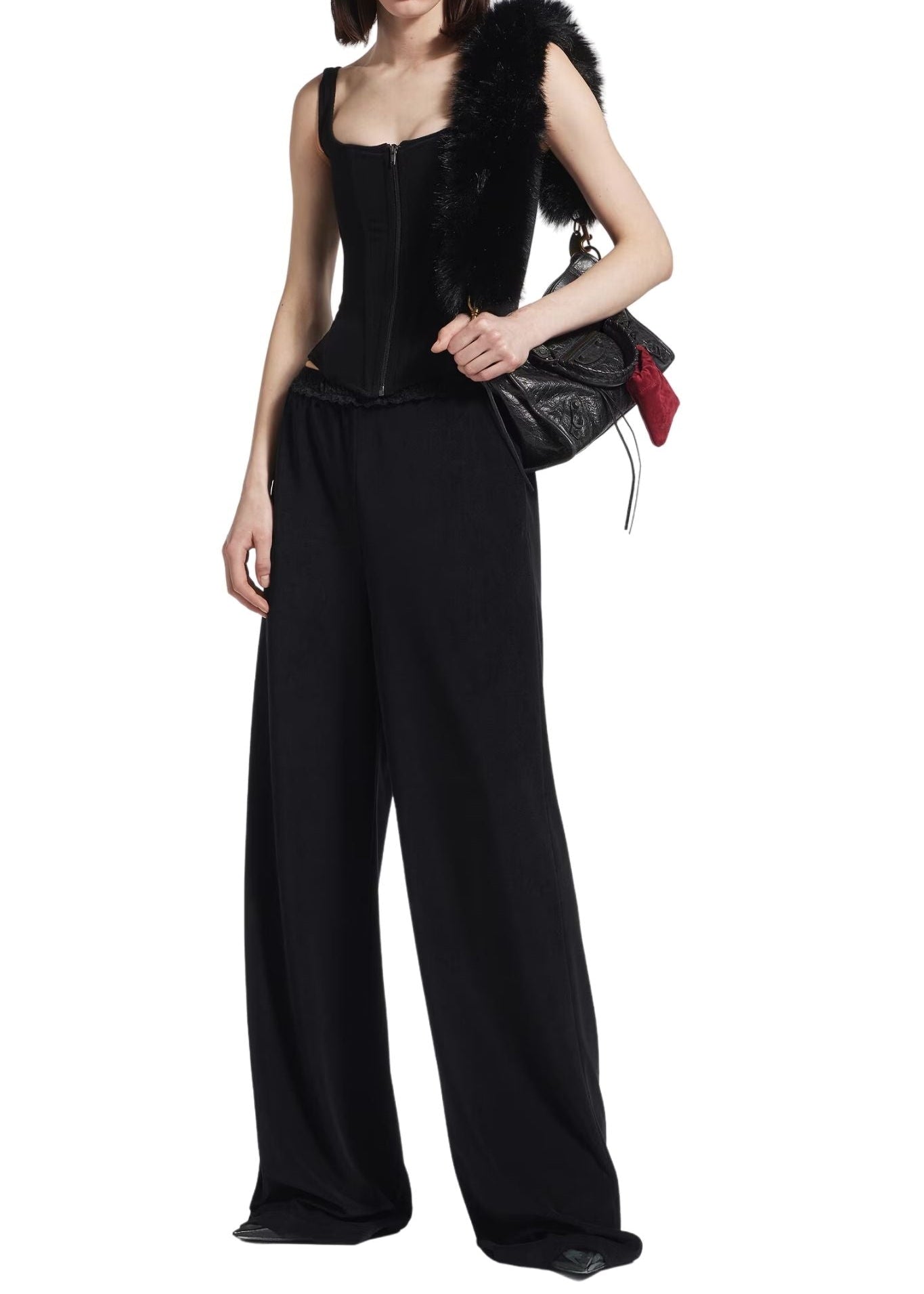 Balenciaga Pyjama Pants - Vermillion