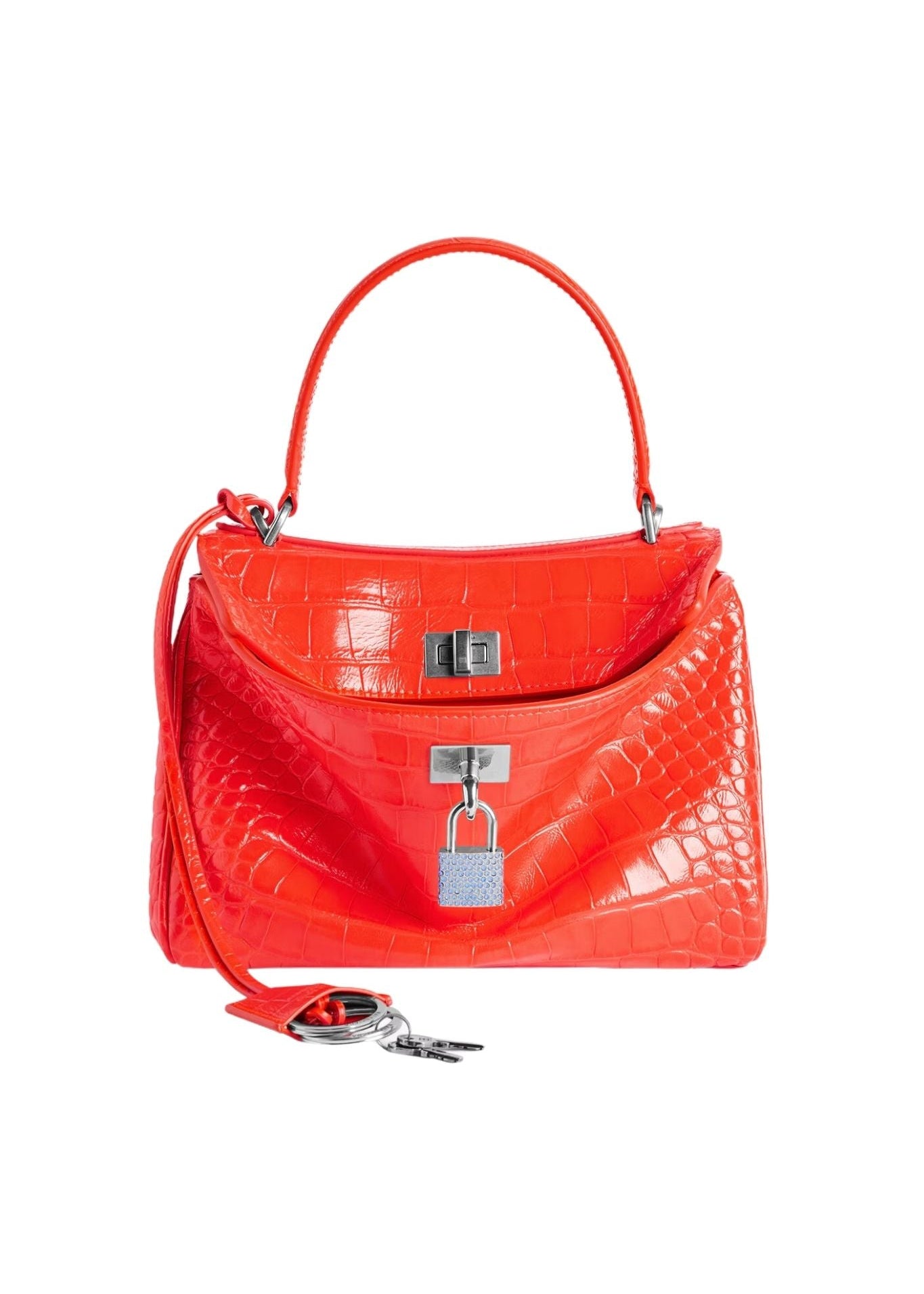 Balenciaga Rodeo Top Handle - Vermillion