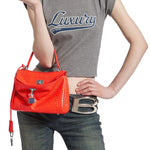 Balenciaga Rodeo Top Handle - Vermillion