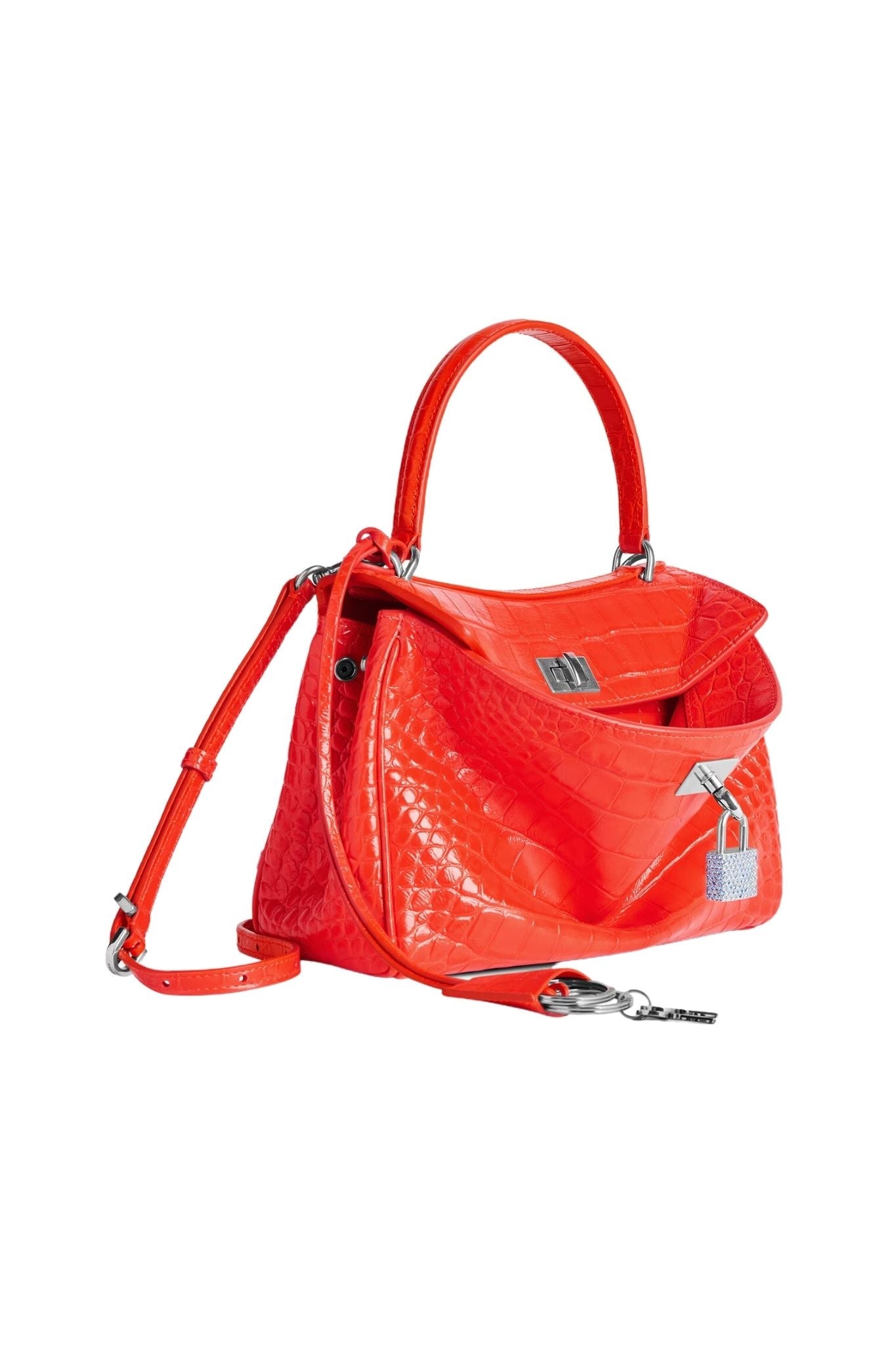 Balenciaga Rodeo Top Handle - Vermillion