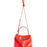 Balenciaga Rodeo Top Handle - Vermillion